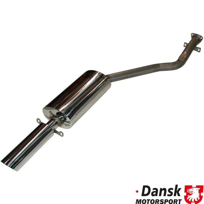 Polished Sport Exhaust with Polished Tip for Porsche 944 2.5/2.7L Cars (1983-89)
