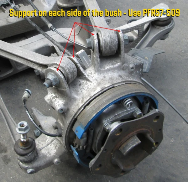 Porsche 911, 996 & 997 Rear Upper Link Arm Inner/Outer Bushing - 22 mm Arm - Image 3