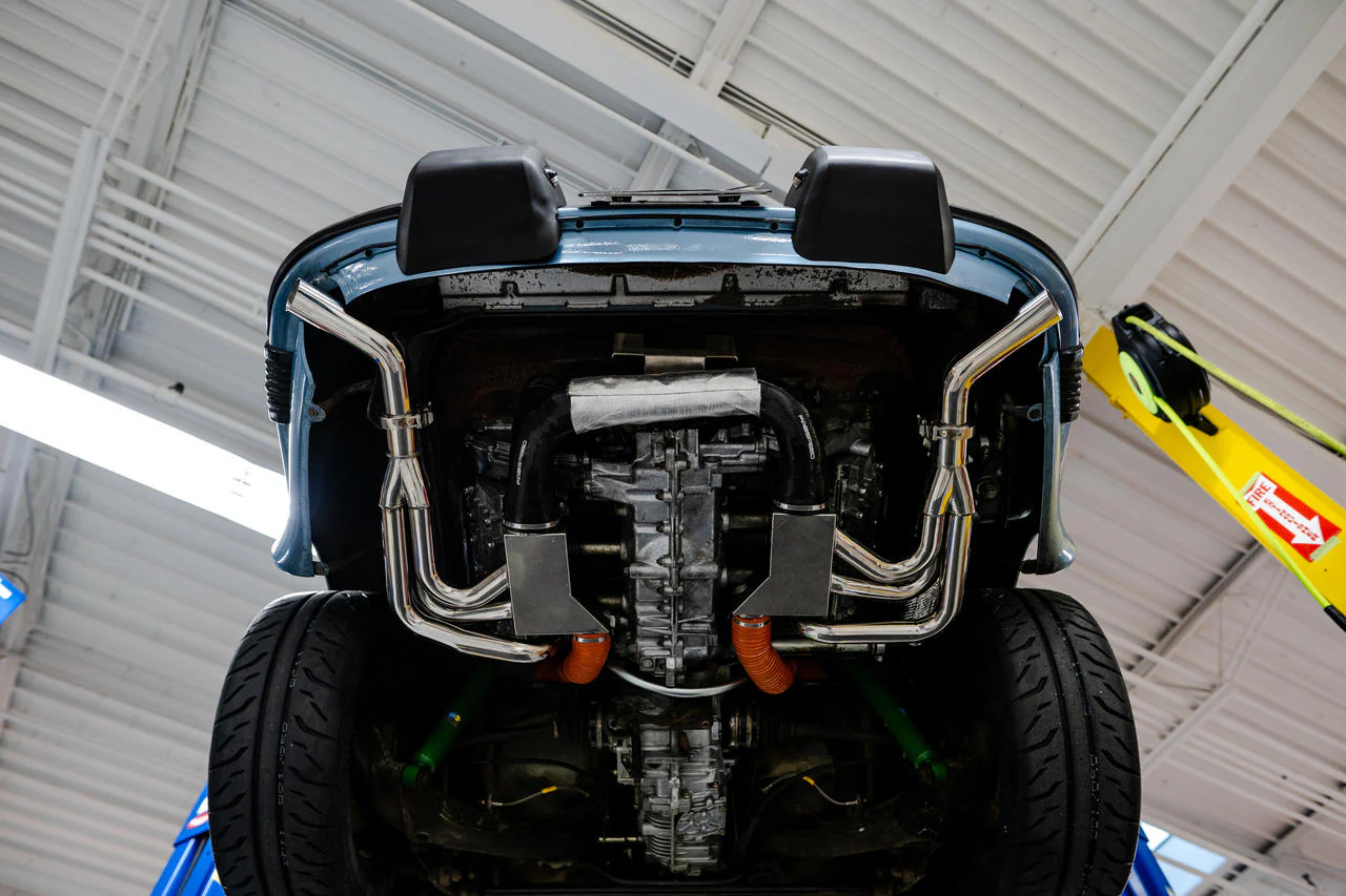 Fabspeed Porsche 911 Carrera RSR Header Muffler Kit (1976-1989) - Image 9