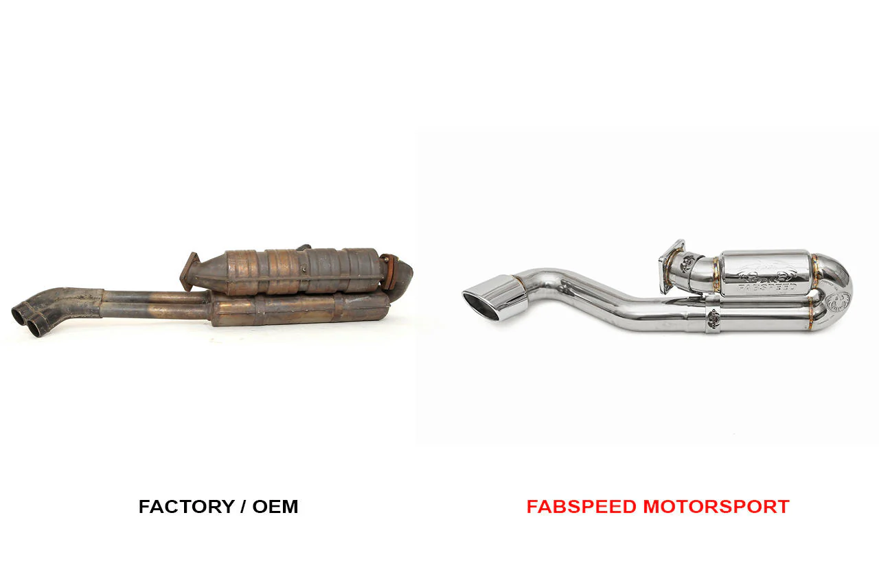 Fabspeed Porsche 911 Turbo 930 Supercup Race Exhaust System (1976-1989) - Image 4
