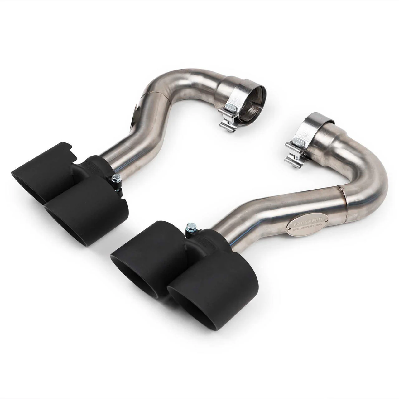 Fabspeed Porsche 955 S Deluxe Quad Style Tips (2002-2007) - Image 4