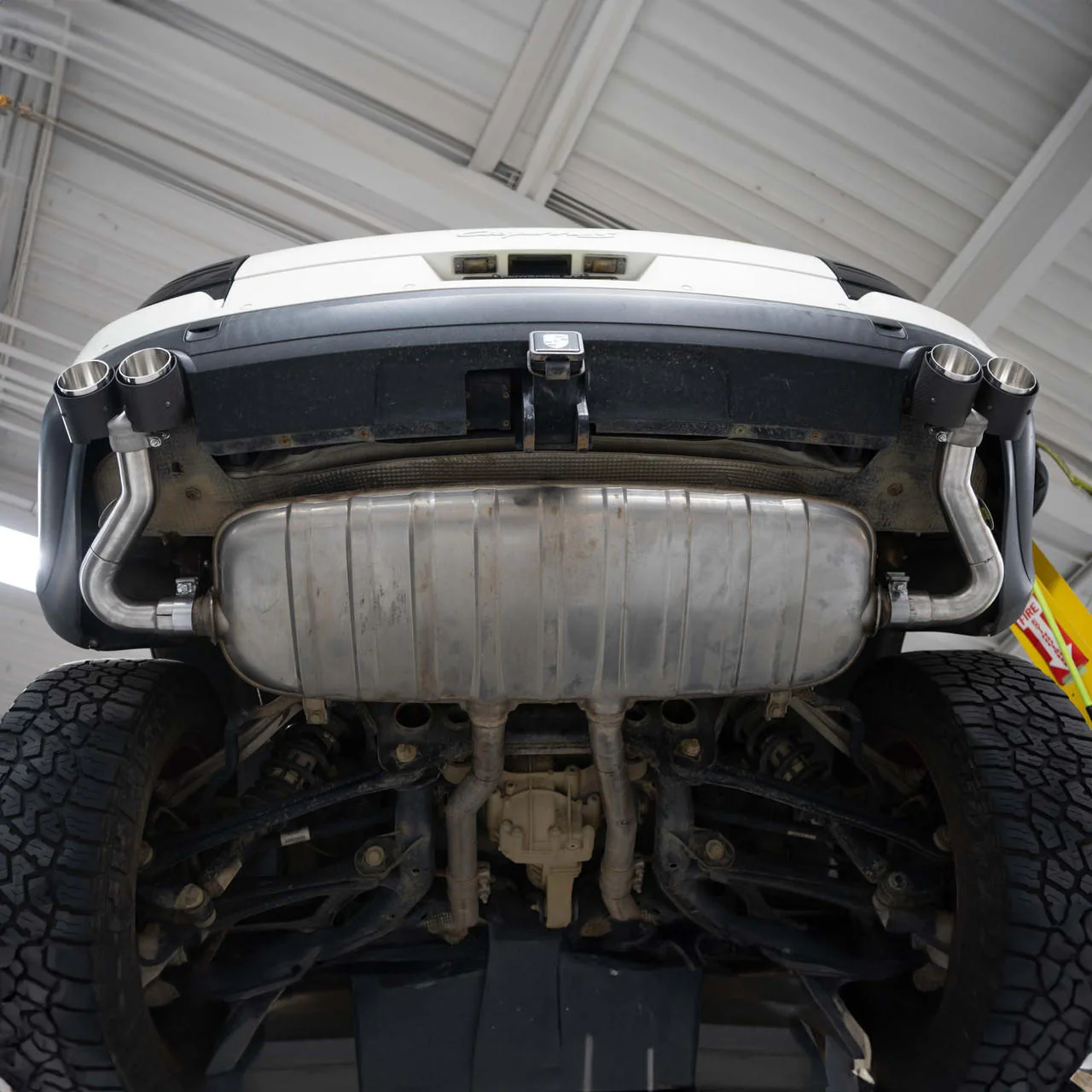 Fabspeed Porsche 955 S Deluxe Quad Style Tips (2002-2007) - Image 5
