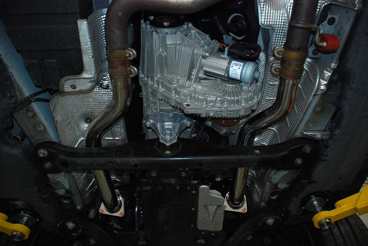 Fabspeed Porsche 955 Turbo / Turbo S Secondary Competition Link Pipes (2002-2007) - Image 3