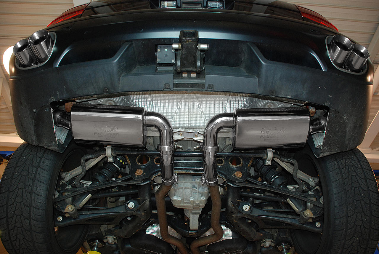 Fabspeed Porsche 957 S / GTS Maxflo Performance Exhaust System (2008-2010) - Image 2