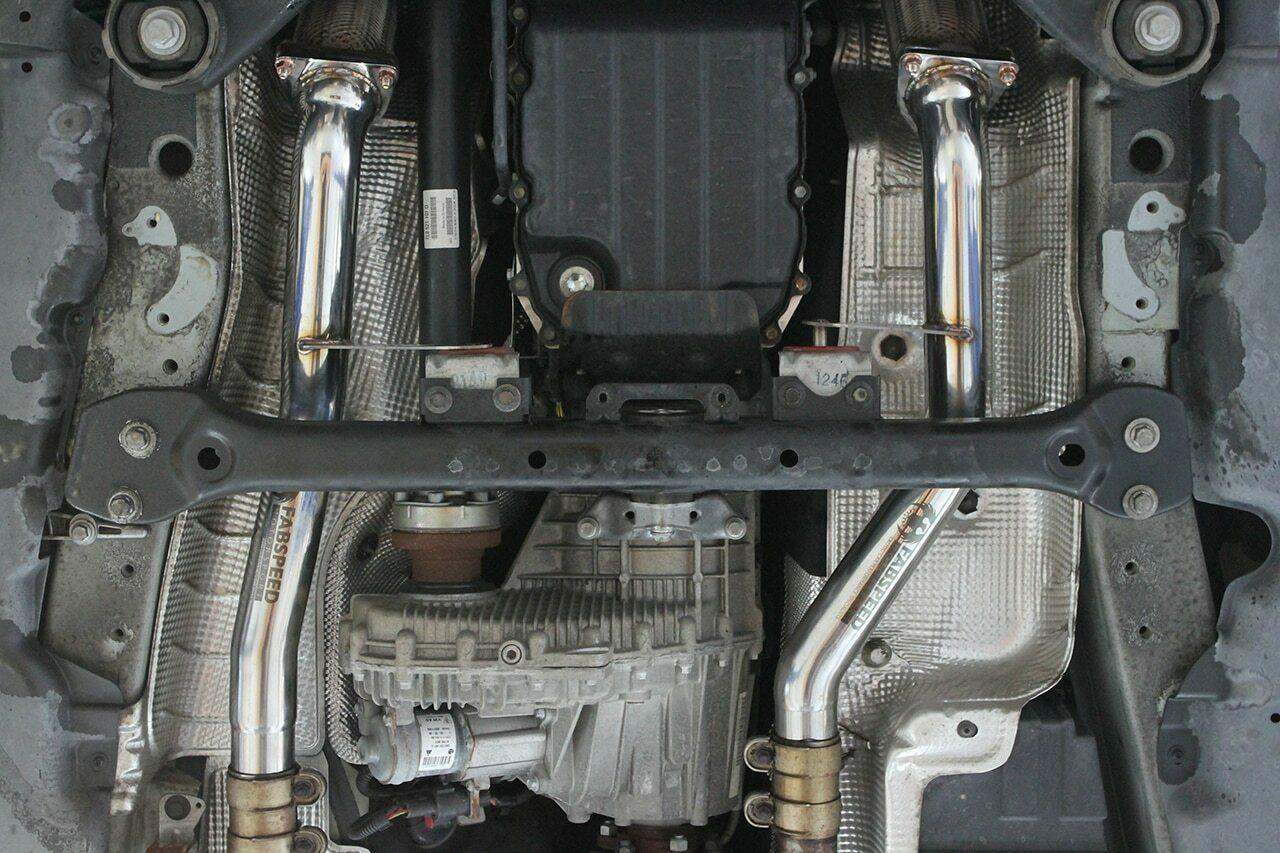 Fabspeed Porsche 957 S / GTS Secondary Competition Link Pipes (2008-2010) - Image 2