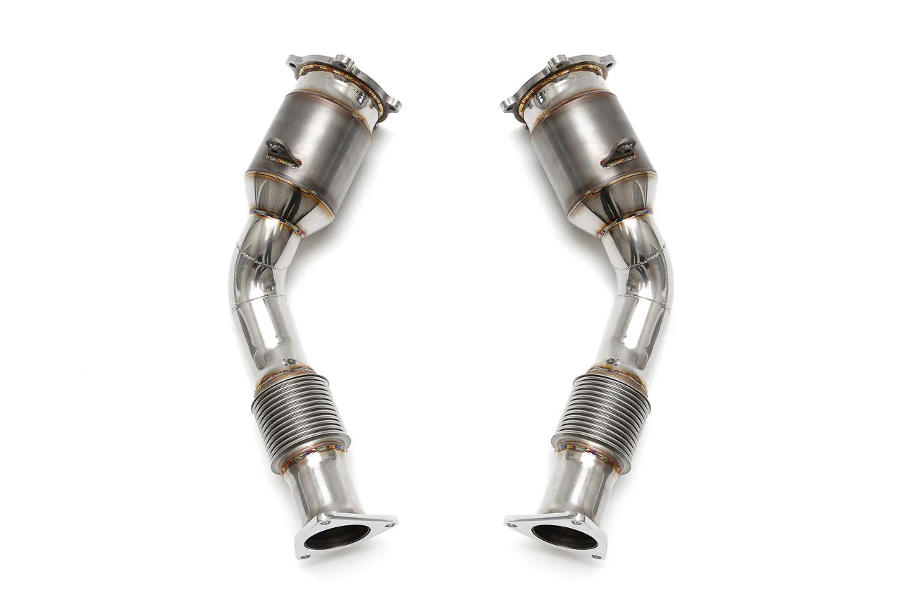 Fabspeed Porsche 957 Turbo / Turbo S Primary Sport Catalytic Converters (2008-2010)