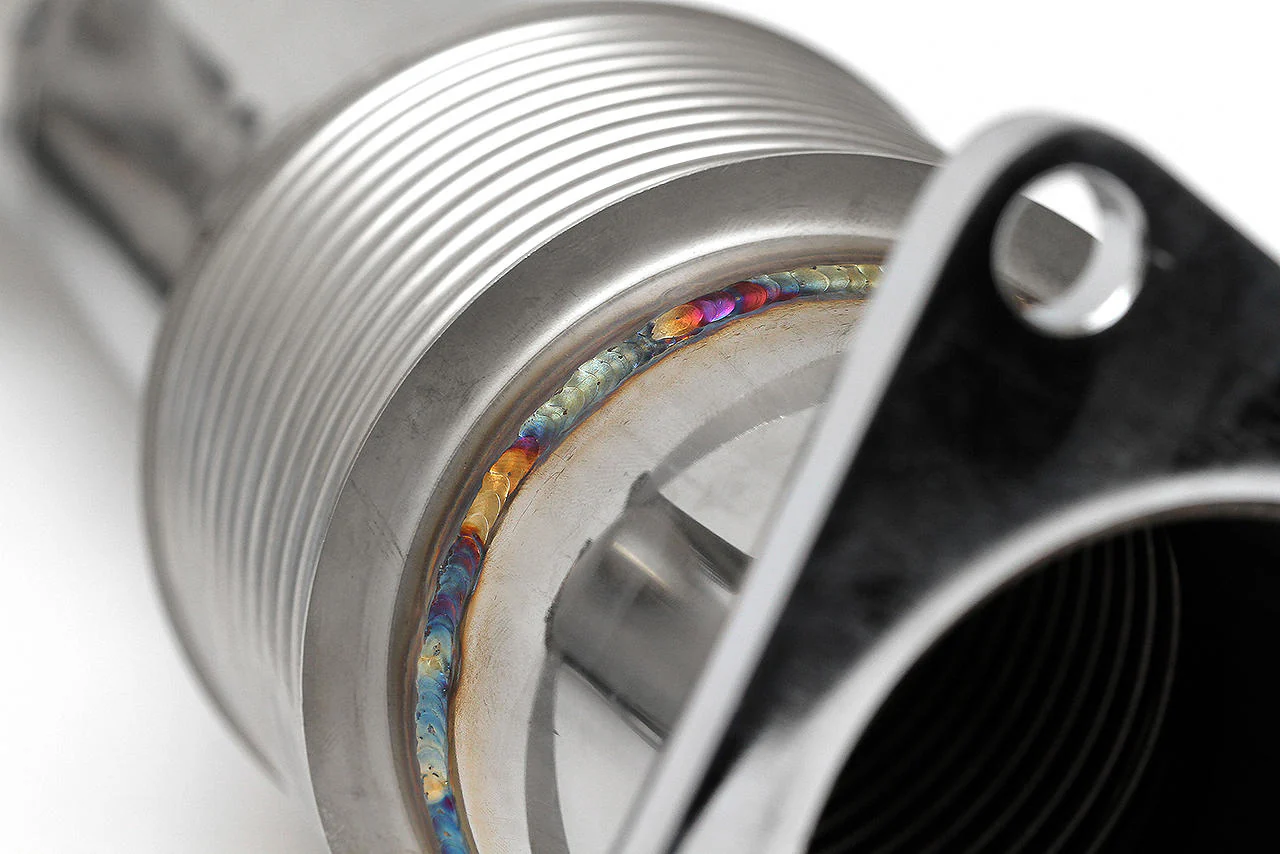 Fabspeed Porsche 957 Turbo / Turbo S Primary Sport Catalytic Converters (2008-2010) - Image 3
