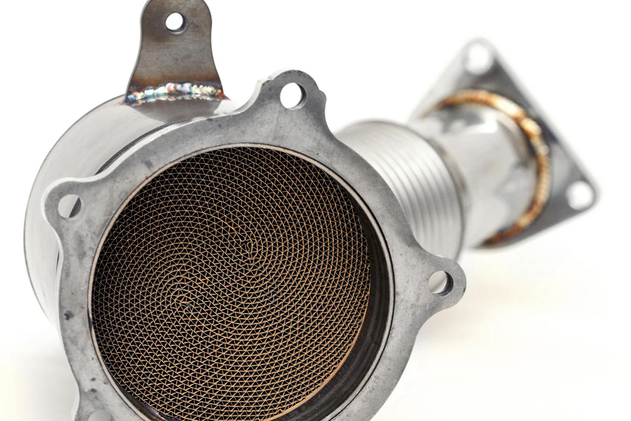 Fabspeed Porsche 957 Turbo / Turbo S Primary Sport Catalytic Converters (2008-2010) - Image 4