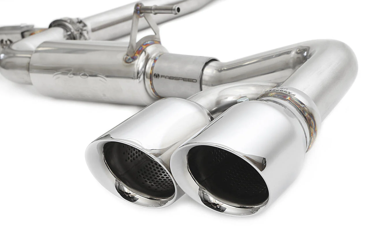 Fabspeed Porsche 958.2 Cayenne Turbo / Turbo S Supercup Exhaust System (2015-2018) - Image 2