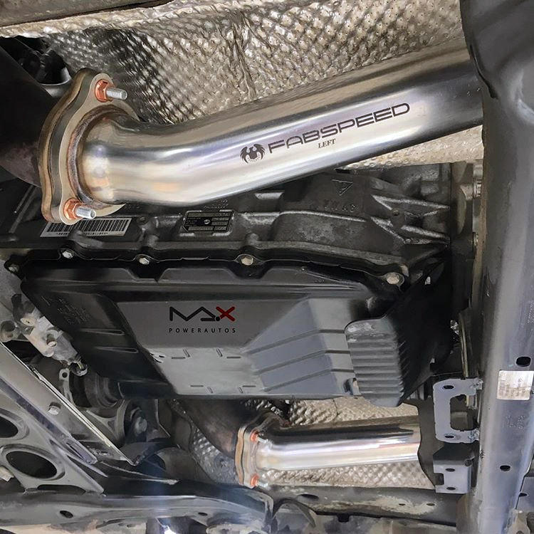Fabspeed Porsche 958 Turbo / Turbo S Secondary Competition Link Pipes (2011-2014) - Image 3