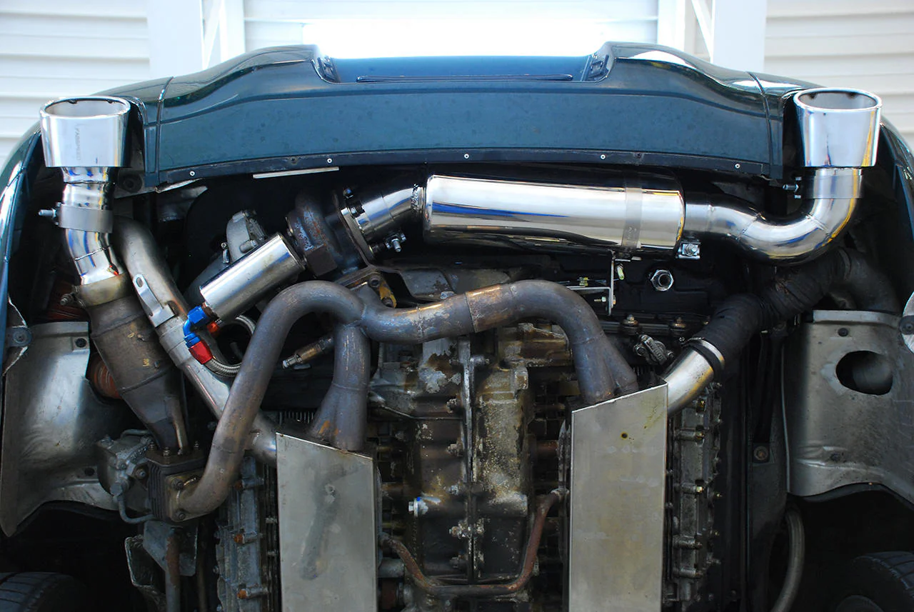 Fabspeed Porsche 964 Turbo 965 Maxflo Performance Exhaust System (1990-1994) - Image 2