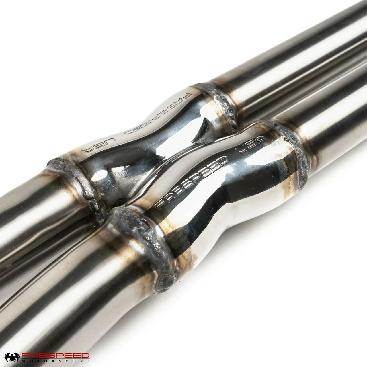 Fabspeed Porsche 970 Panamera GTS Resonator Bypass X-Pipe (2010-2016) - Image 3