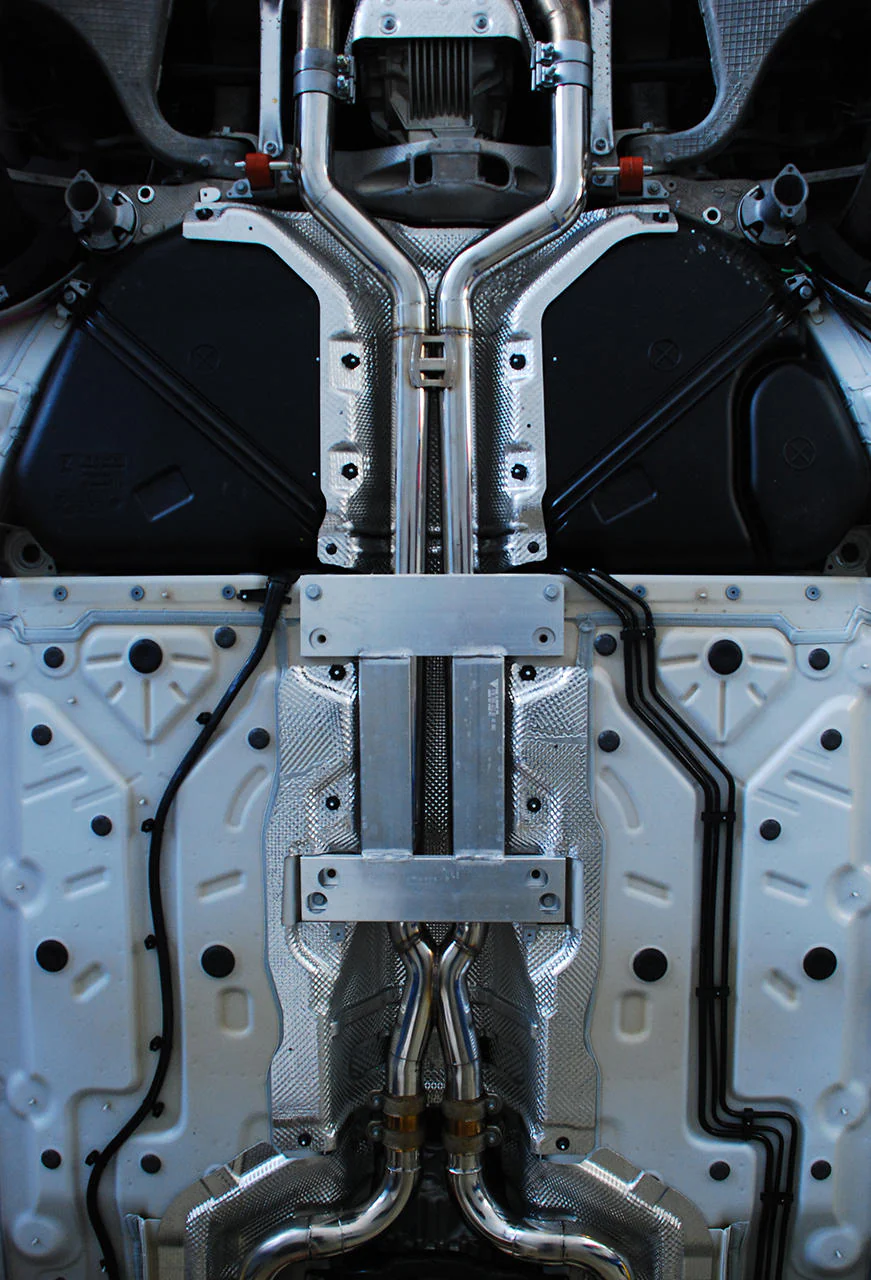 Fabspeed Porsche 970 Panamera Turbo / Turbo S Primary Competition Link Pipes  (2010-2016) - Image 2