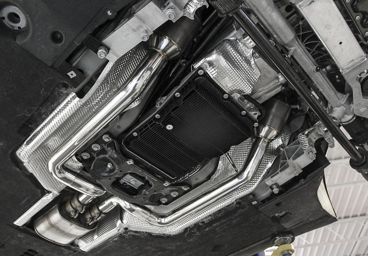 Fabspeed Porsche 970 Panamera Turbo / Turbo S Primary Sport Catalytic Converters (2010-2016) - Image 3