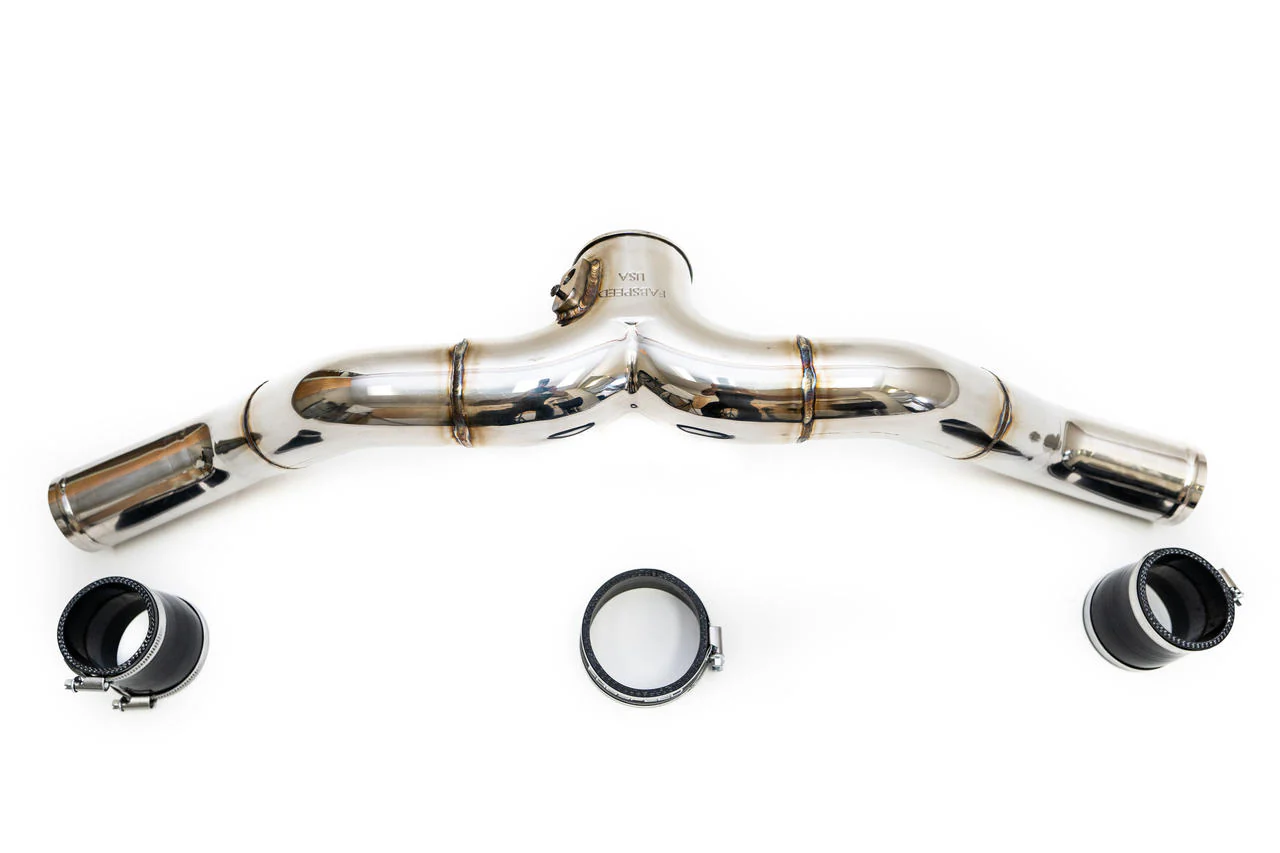 Fabspeed Porsche 970 Panamera Turbo / Turbo S Stainless Steel Intercooler Pipe (2010-2016) - Image 2