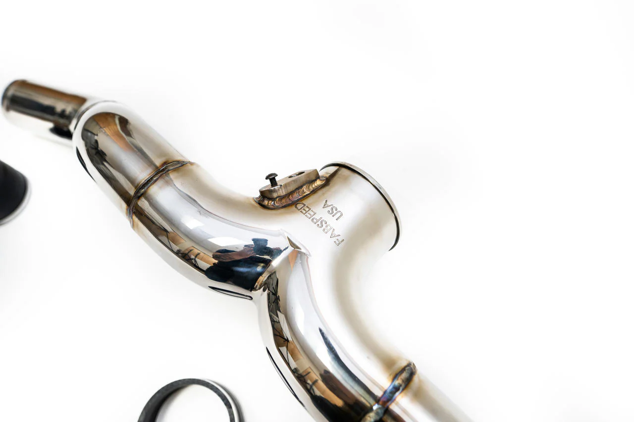Fabspeed Porsche 970 Panamera Turbo / Turbo S Stainless Steel Intercooler Pipe (2010-2016) - Image 4