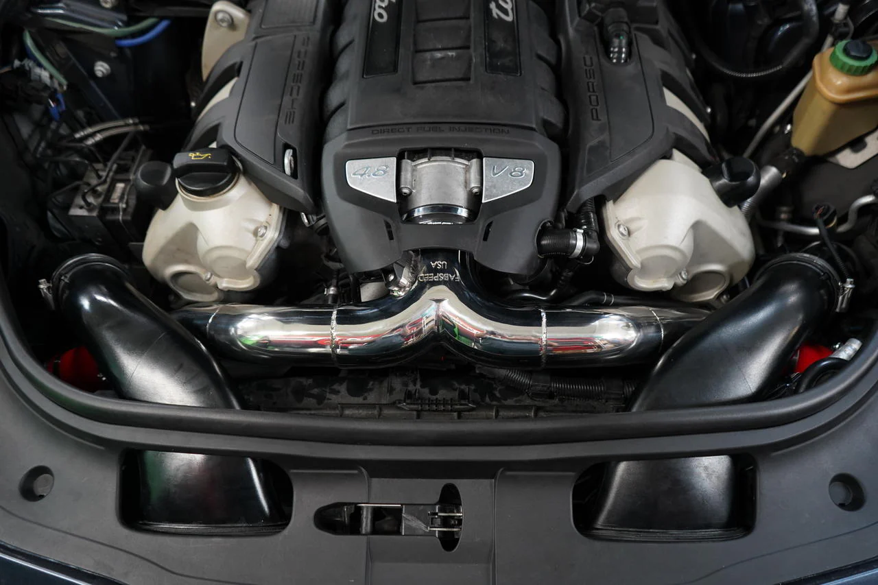 Fabspeed Porsche 970 Panamera Turbo / Turbo S Stainless Steel Intercooler Pipe (2010-2016) - Image 6