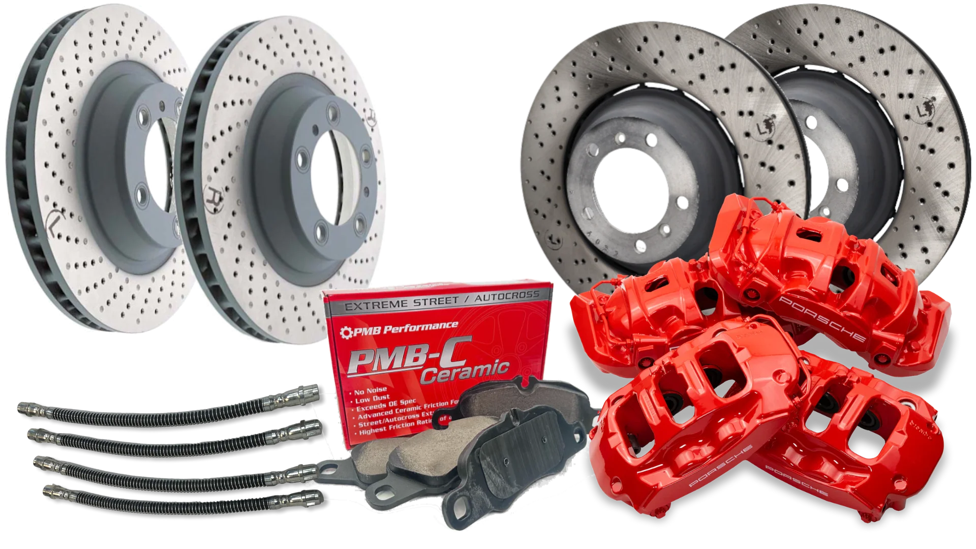 Porsche 981 Boxster/Cayman Brake Restoration Bundle