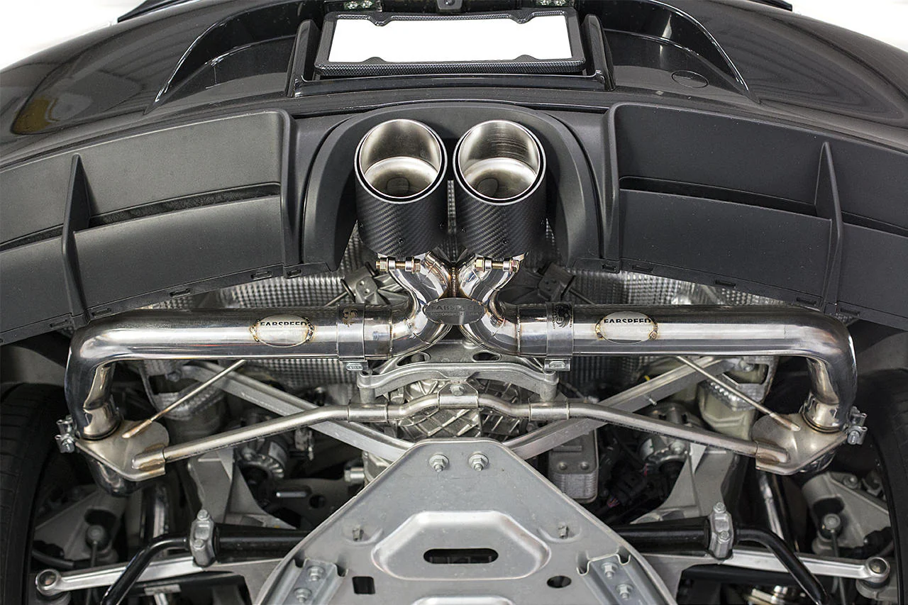 Fabspeed Porsche 981 Cayman GT4 Competition Conversion Kit - For Fabspeed Valvetronic Exhaust - Image 4