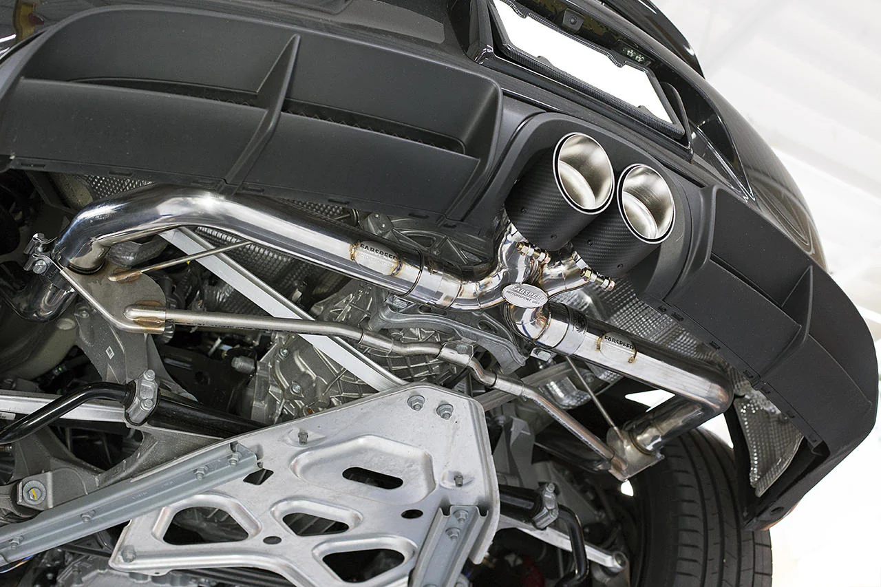 Fabspeed Porsche 981 Cayman GT4 Lightweight Competition Exhaust System - Image 2
