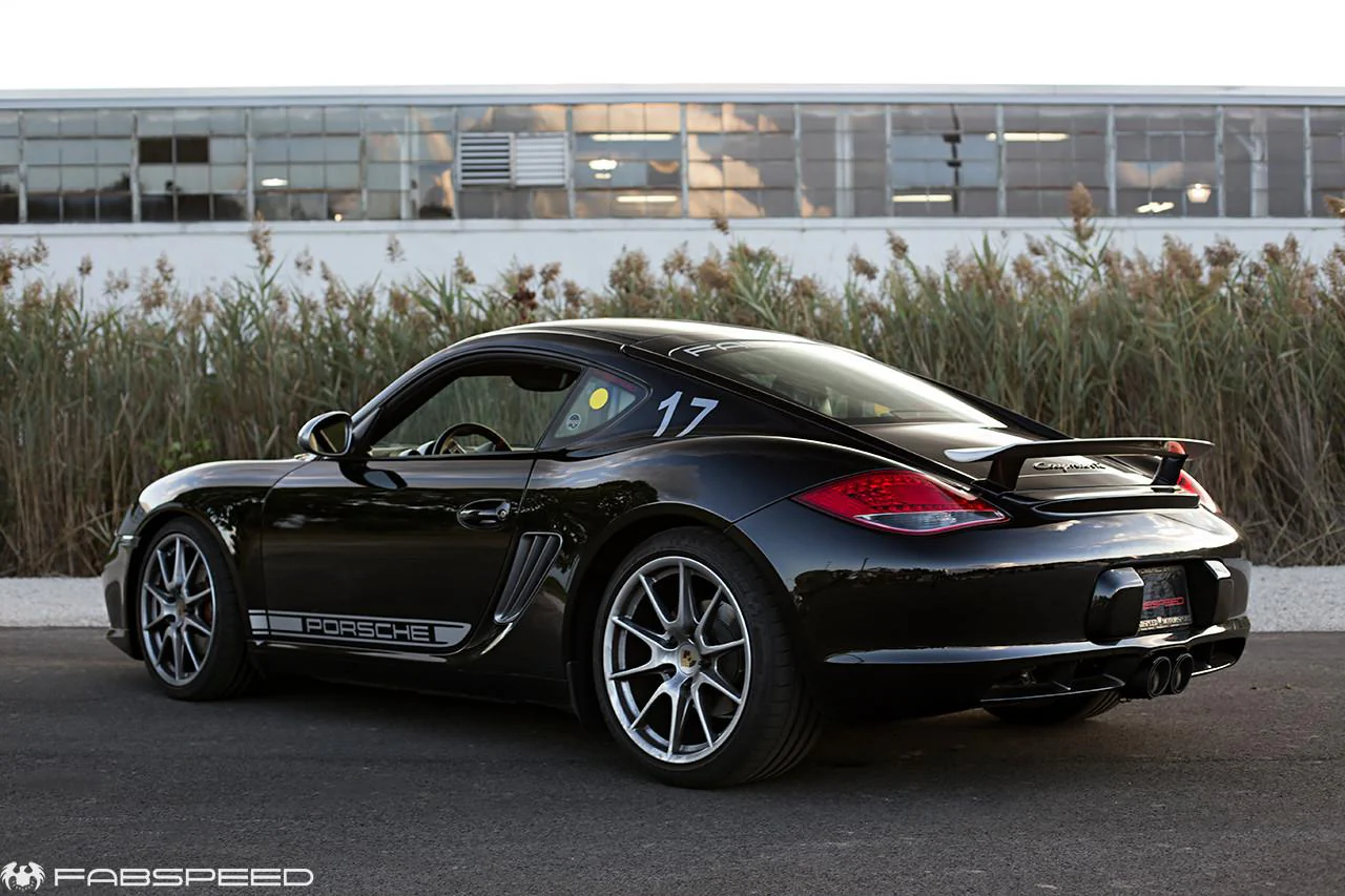 Fabspeed Porsche 987.2 Boxster / Cayman, Cayman R, Spyder TrackTec Valved Bypass Exhaust System (2009-2012) - Image 12