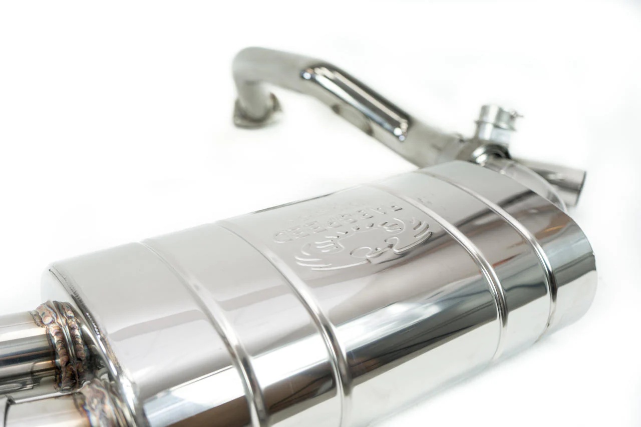 Fabspeed Porsche 987.2 Boxster / Cayman, Cayman R, Spyder TrackTec Valved Bypass Exhaust System (2009-2012) - Image 2