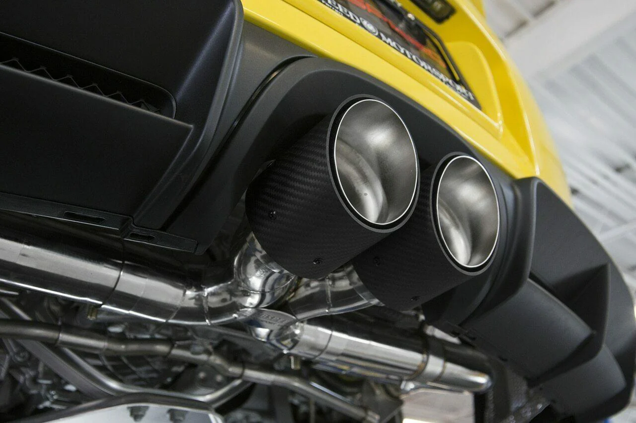 Fabspeed Porsche 987 Boxster / Cayman Maxflo True X-Pipe with Dual Tips (2005-2008) - Image 4