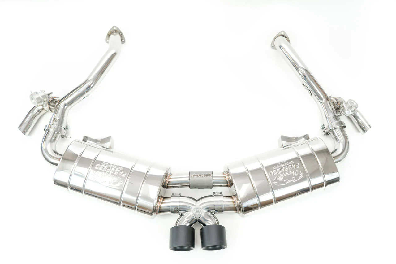 Fabspeed Porsche 987 Boxster / Cayman TrackTec Valved Bypass Exhaust System (2005-2008)