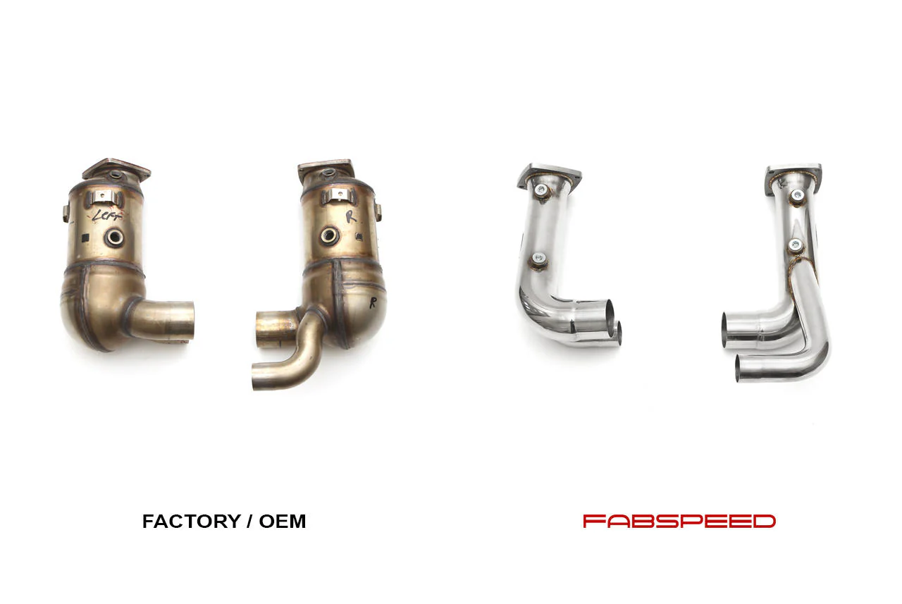Fabspeed Porsche 991.2 Carrera link comp. Pipes (for PSE) (2017-2019) - Image 2