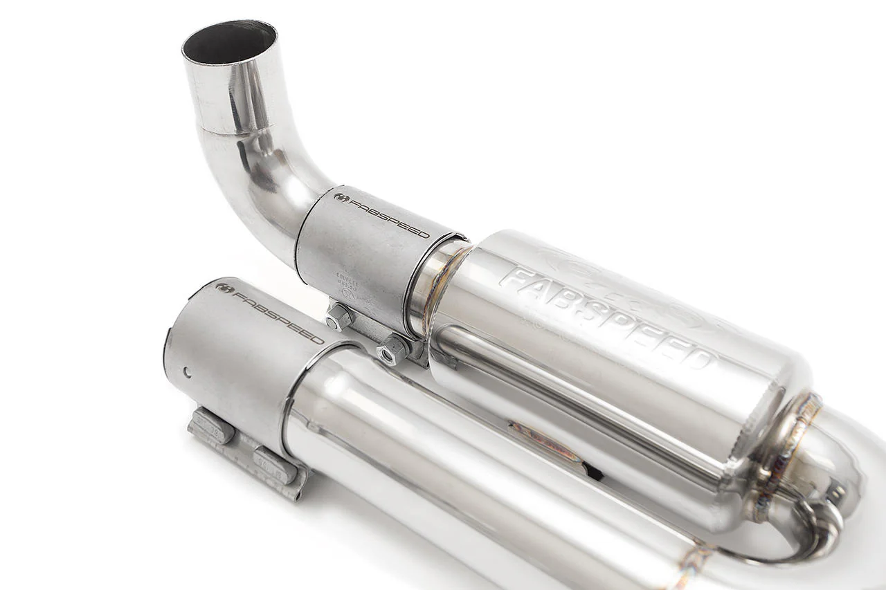 Fabspeed Porsche 991.2 Carrera Center Muffler Bypass X-Pipe (for Base) (2017-2019) - Image 4