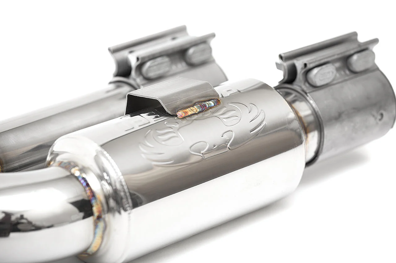 Fabspeed Porsche 991.2 Carrera Center Muffler Bypass X-Pipe (for Base) (2017-2019) - Image 8