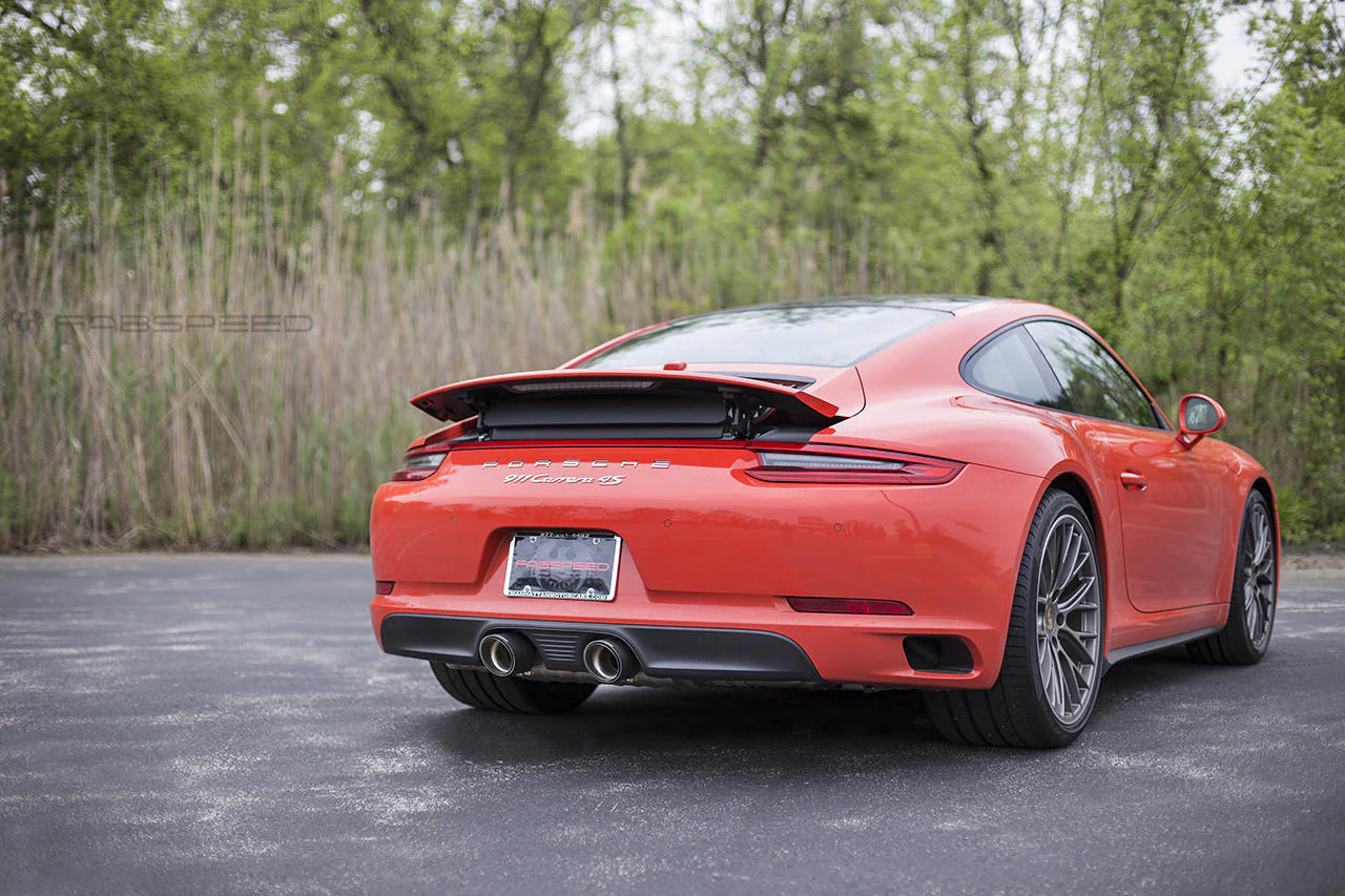 Fabspeed Porsche 991.2 Carrera Deluxe Dual Style Tips (for PSE) (2017-2019) - Image 10