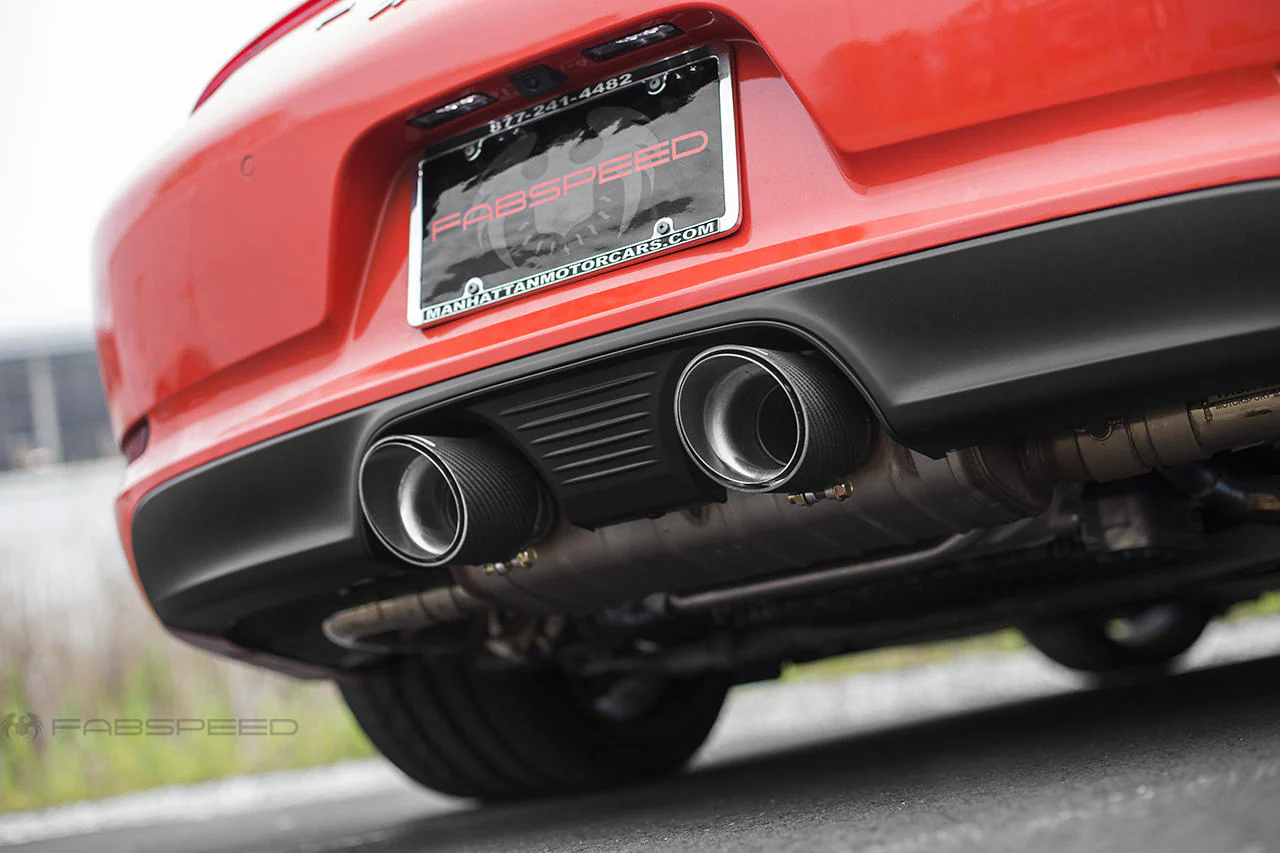 Fabspeed Porsche 991.2 Carrera Deluxe Dual Style Tips (for PSE) (2017-2019) - Image 9