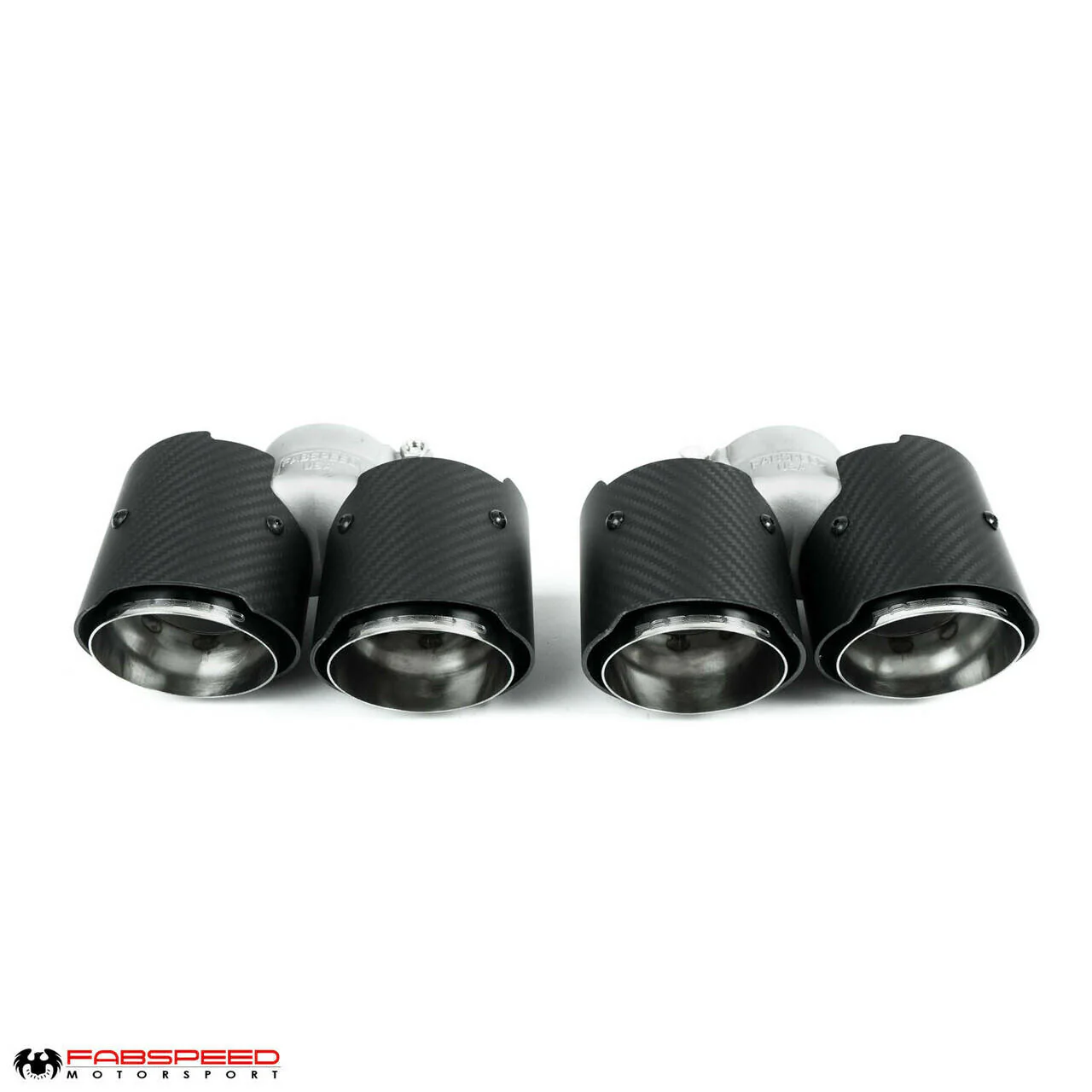 Fabspeed Porsche 991.2 Carrera Deluxe Quad Tips (2017-2019) - Image 4