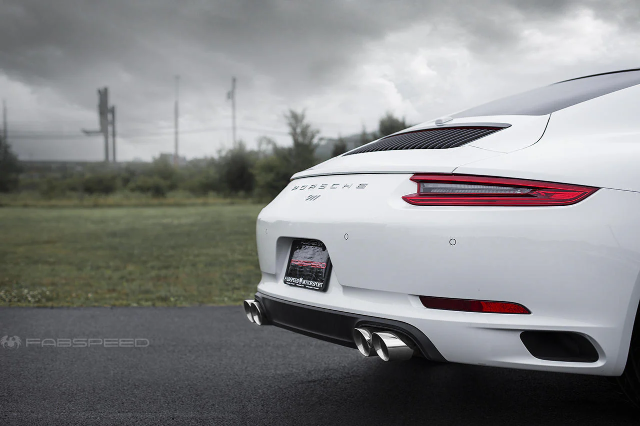 Fabspeed Porsche 991.2 Carrera Deluxe Quad Tips (2017-2019) - Image 8