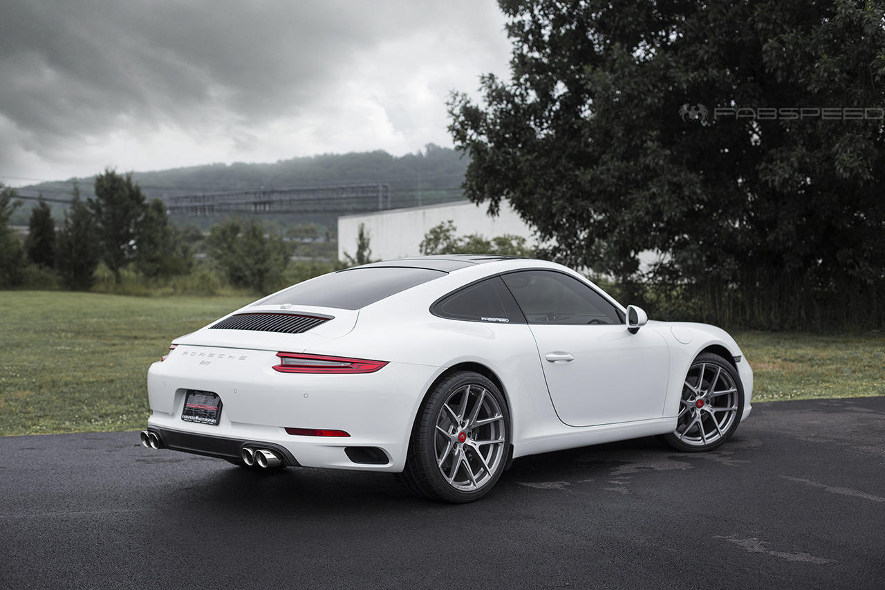 Fabspeed Porsche 991.2 Carrera Deluxe Quad Tips (2017-2019) - Image 9