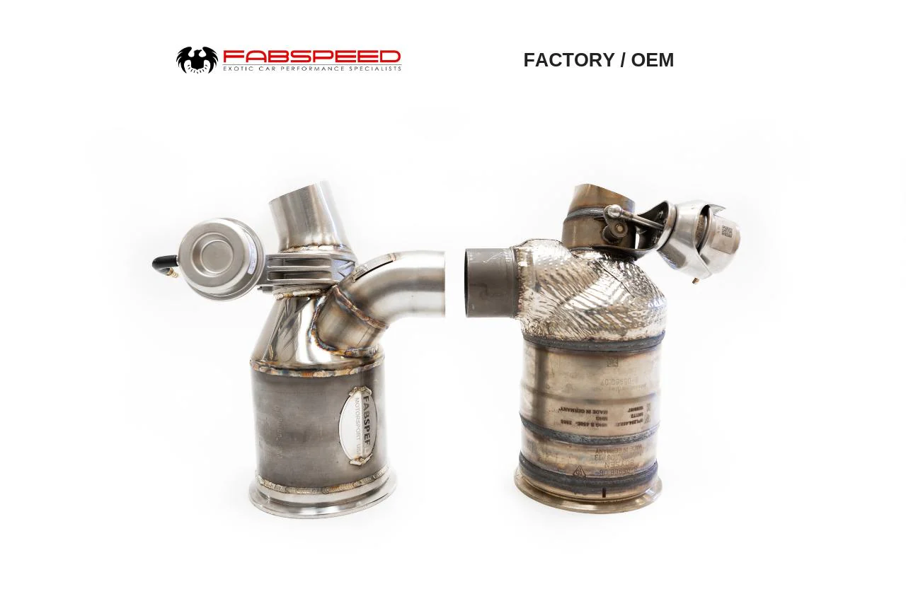 Fabspeed Porsche 991.2 GT2 RS Competition Link Pipes for PSE (2018+) - Image 2
