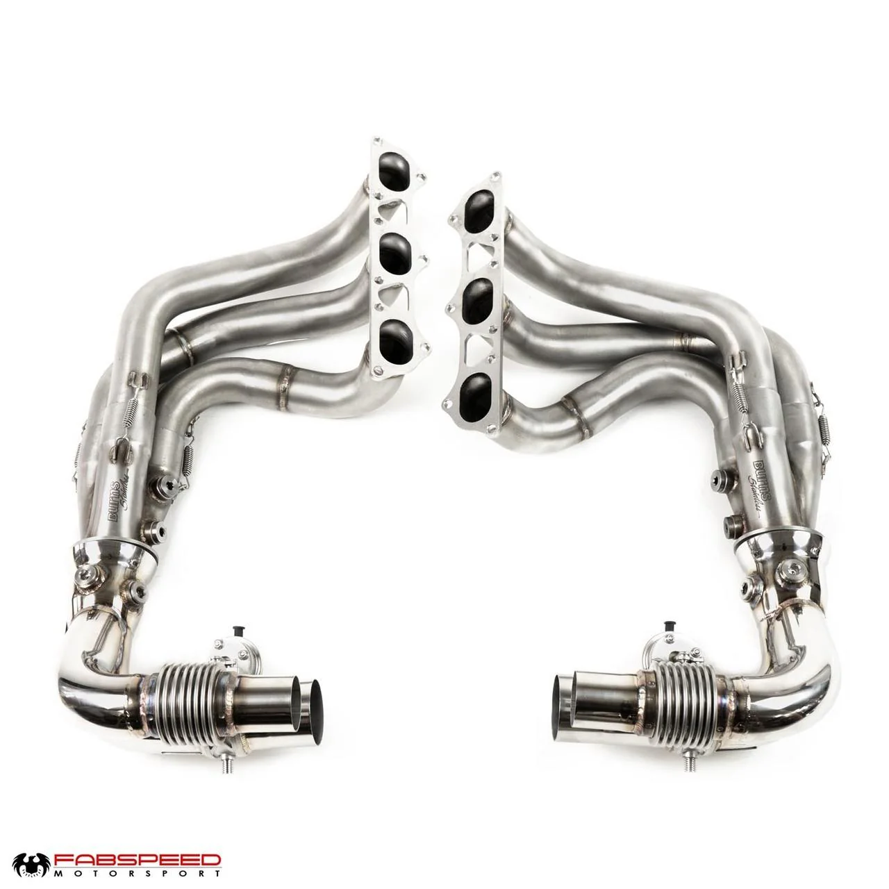 Fabspeed Porsche 991.2 GT3 / GT3 RS Long Tube Competition Race Header System (2017+) - Image 2