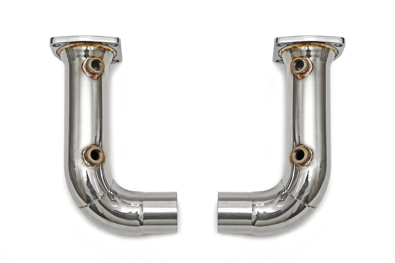 Fabspeed Porsche 991.2 Turbo / Turbo S Competition Link Pipes (2017+) - Image 2