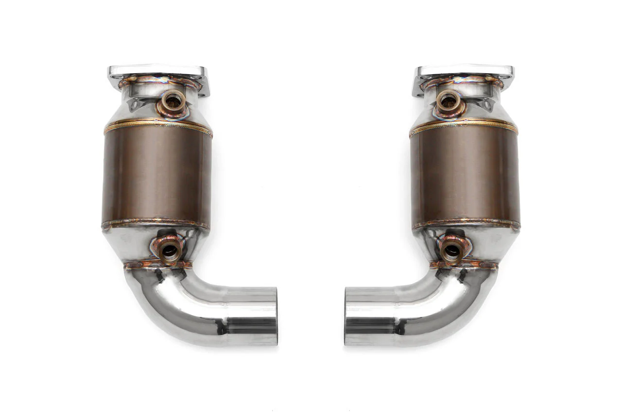 Fabspeed Porsche 991.2 Turbo / Turbo S Sport Catalytic Converters (2017+)