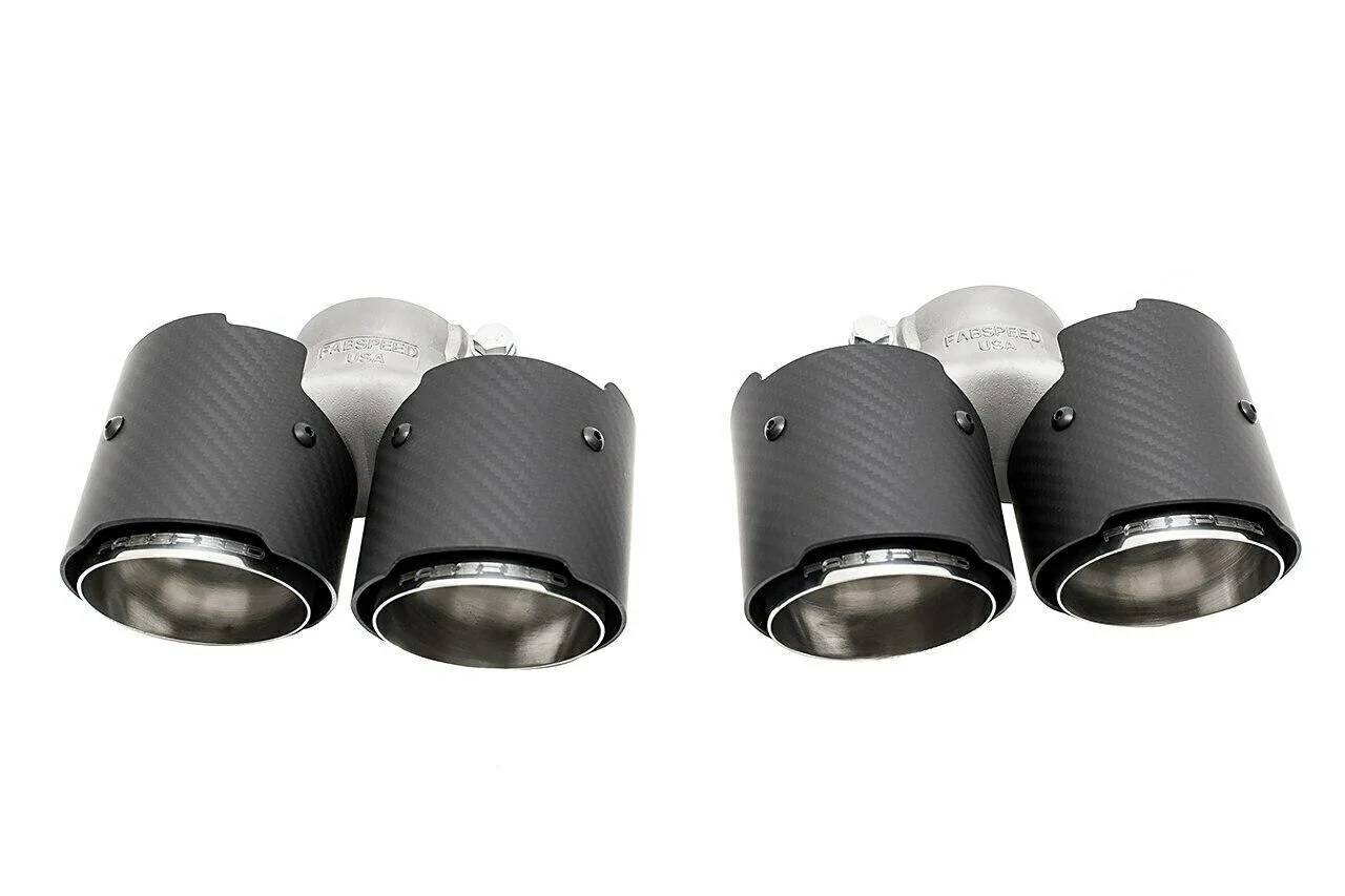 Fabspeed Porsche 991 Carrera Deluxe Quad-Style Tips (NON-S / NON-PSE) (2012-2016) - Image 2