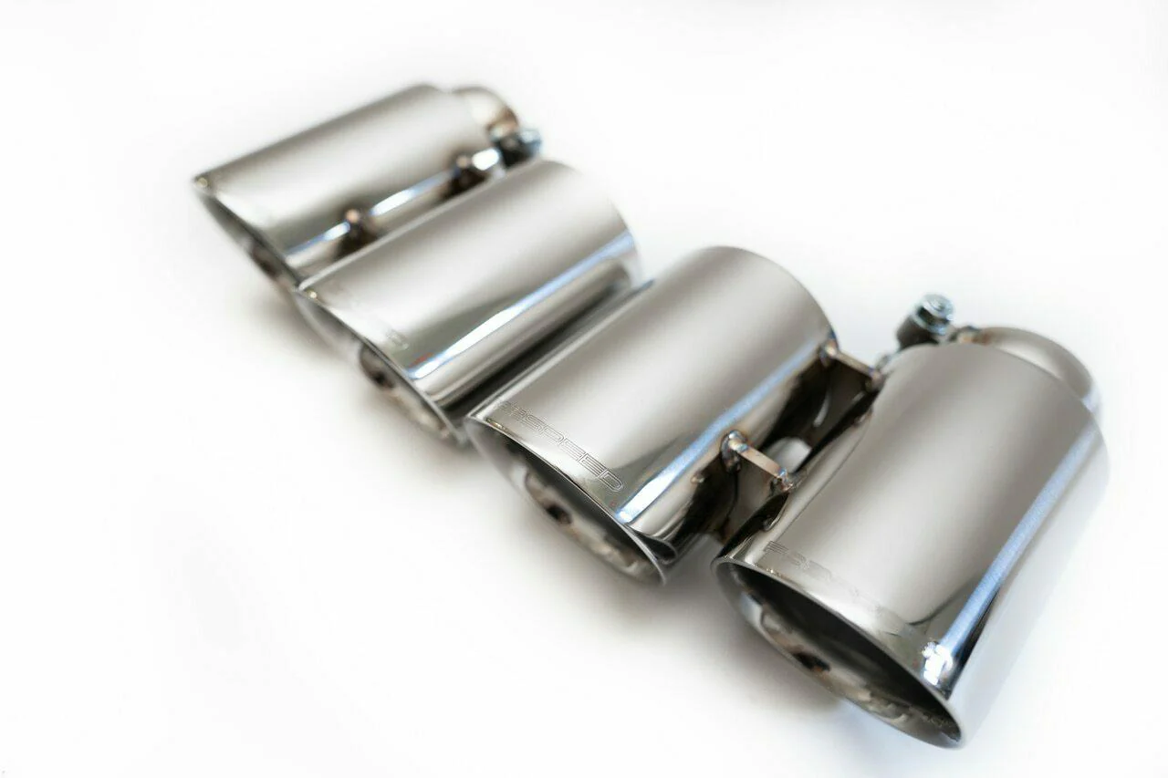 Fabspeed Porsche 991 Carrera Deluxe Quad-Style Tips (PSE / Carrera S) (2012-2016) - Image 2