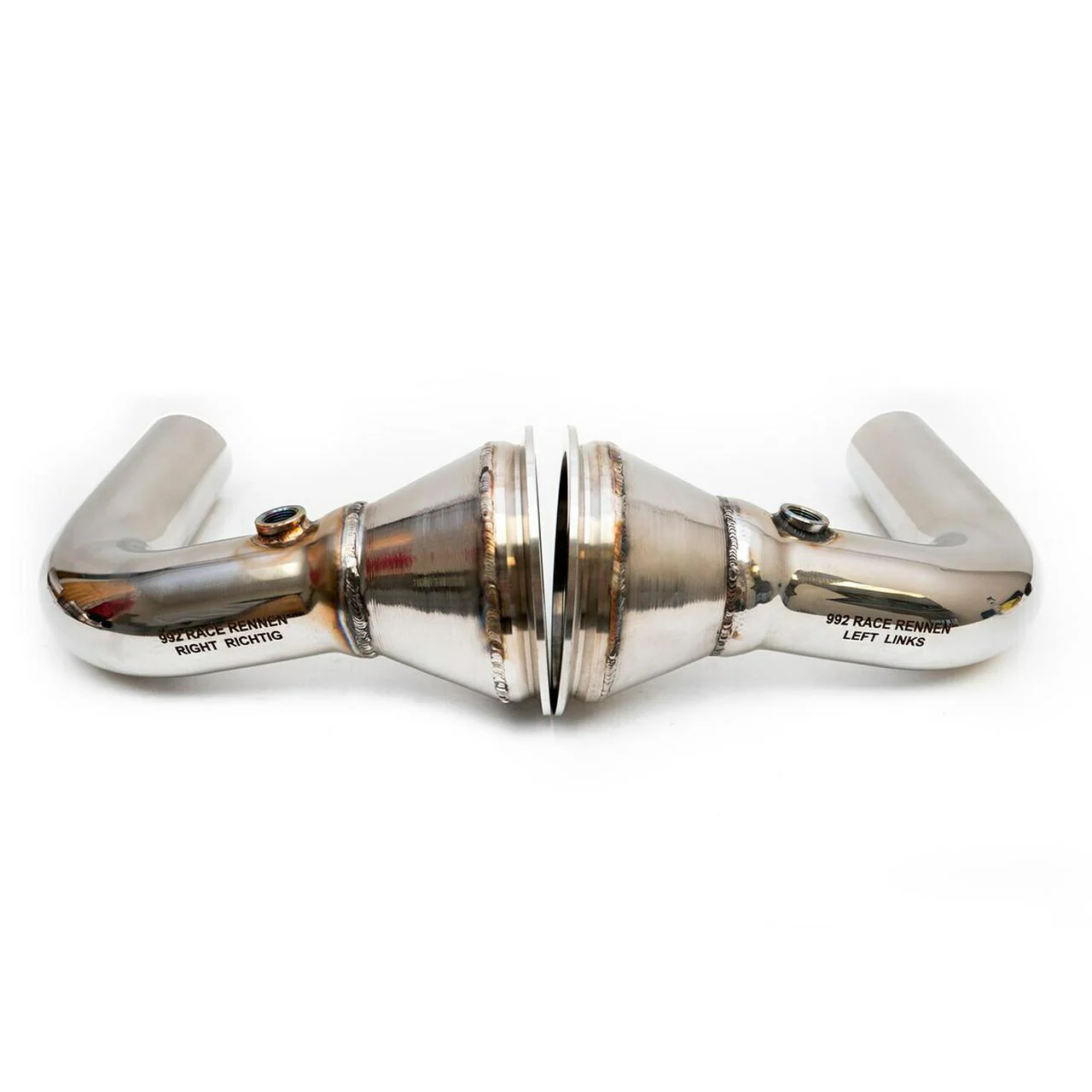 Fabspeed Porsche 992 Carrera link comp. Pipes (2020+) - Image 3
