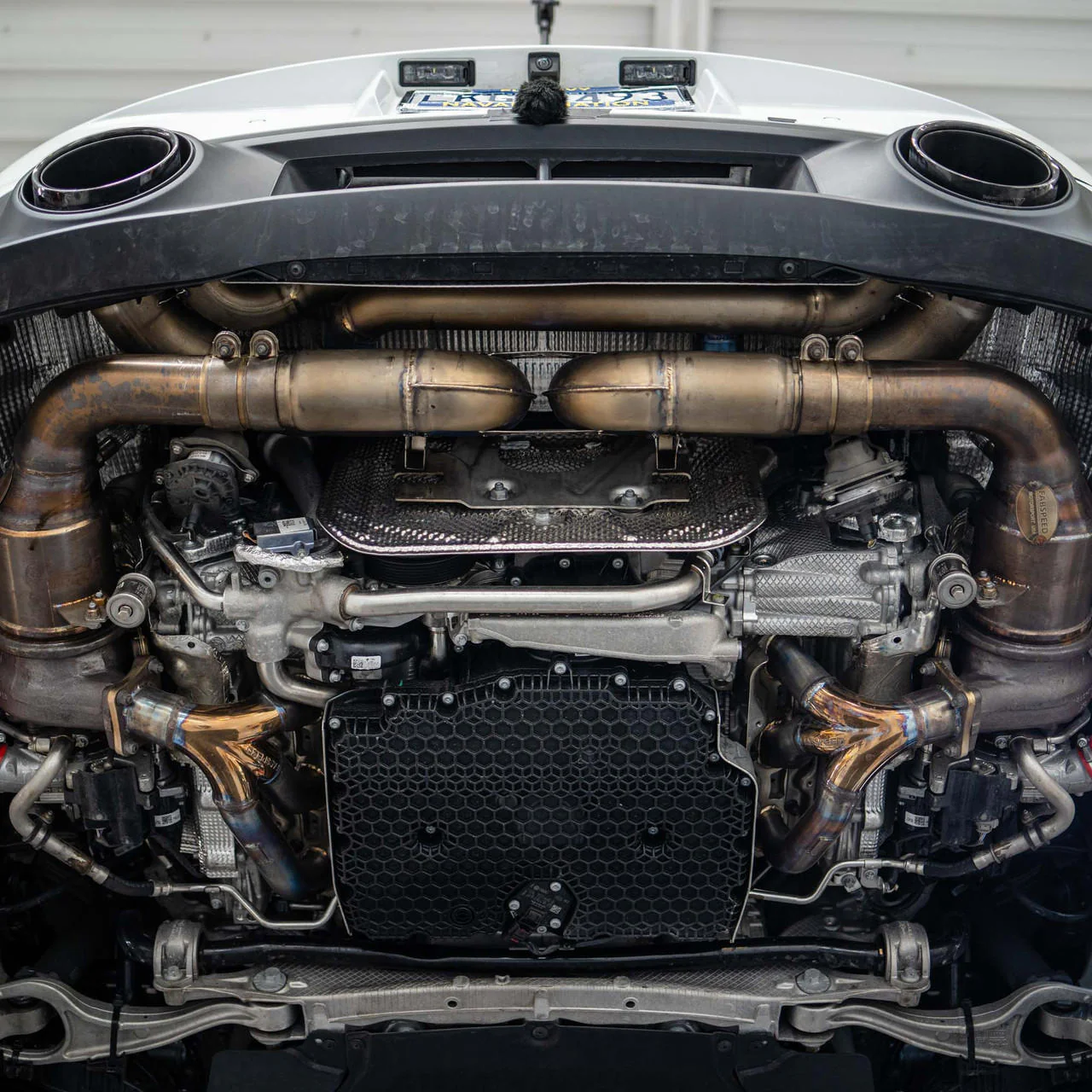 Porsche 992 Twin Turbo / Twin Turbo S Helical Valvetronic Titanium Exhaust System (2021+) - Image 7