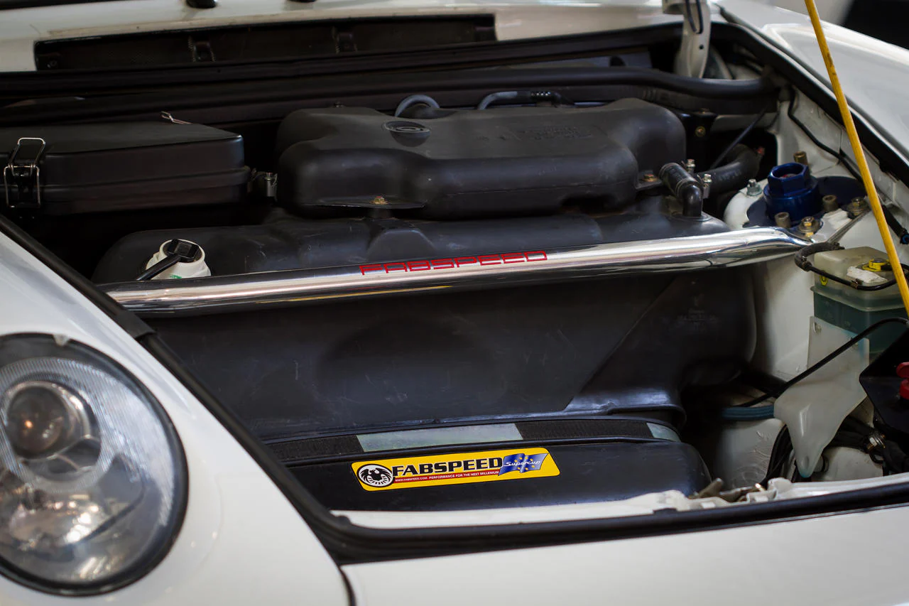Fabspeed Porsche 993 Turbo GT2 EVO Front Strut Bar - Image 4