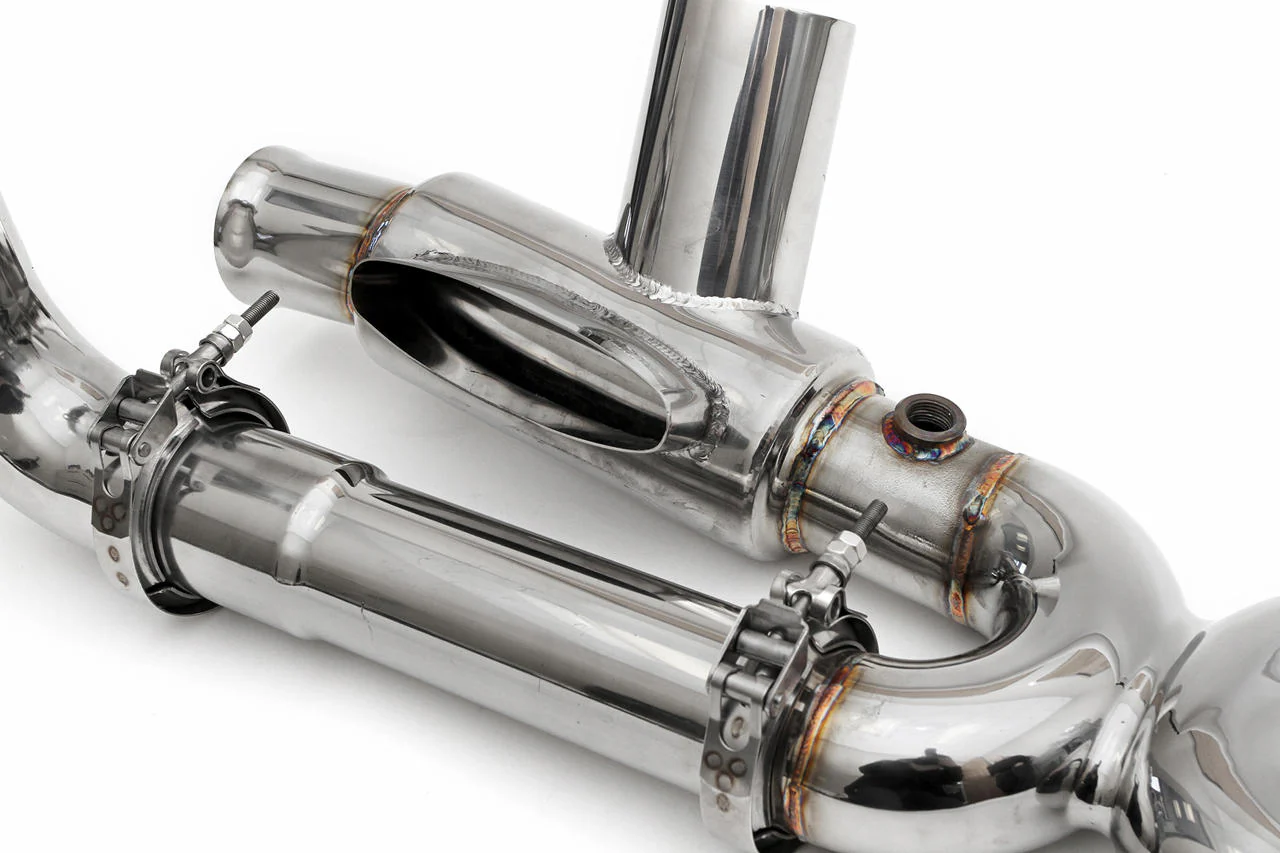 Fabspeed Porsche 993 Turbo Modular Competition Link Pipes. X-Pipe ONLY - Image 2