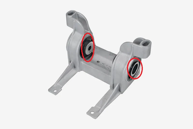 Porsche 996, 997 transmission carrier bushings set - Image 2