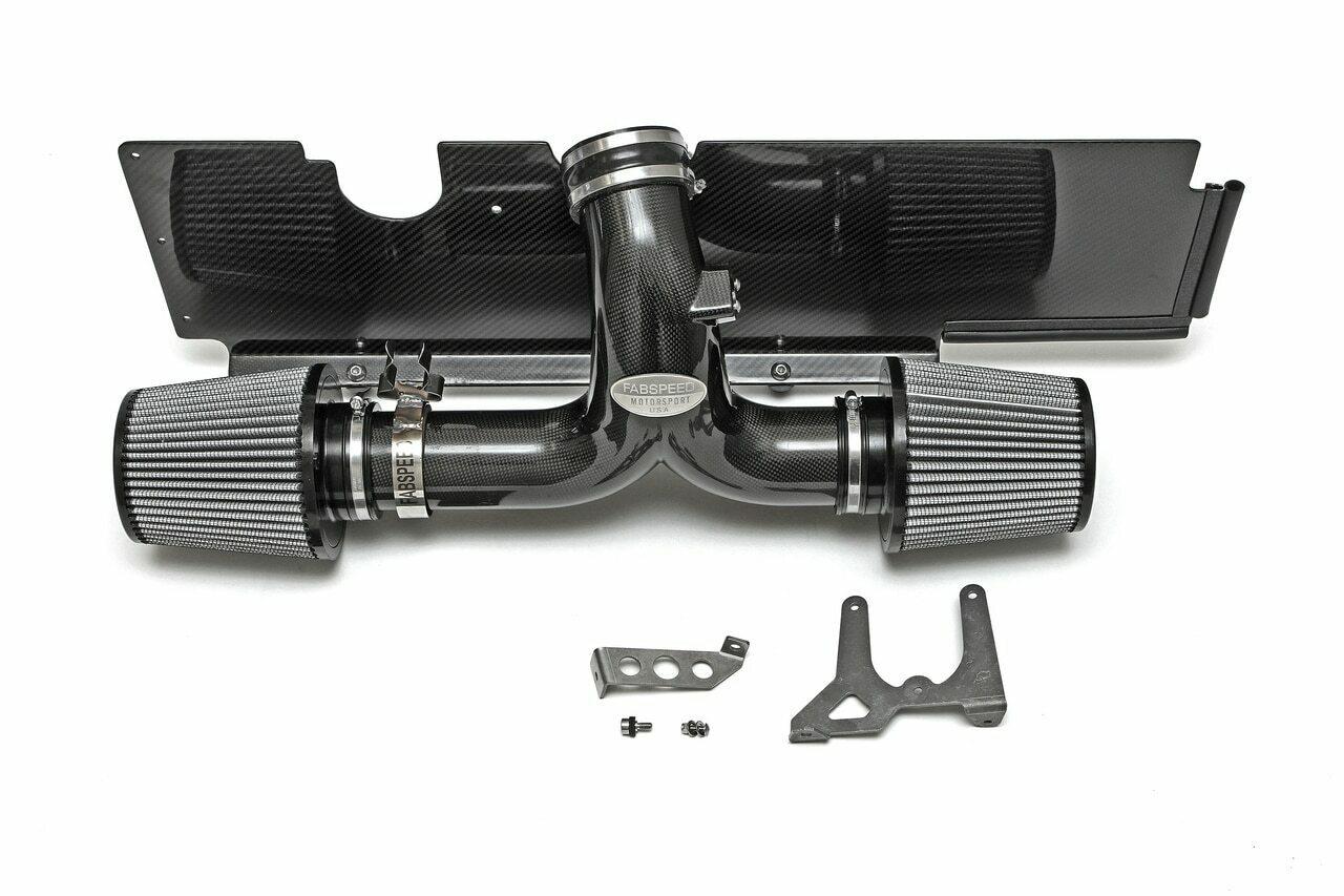 Fabspeed Porsche 996 Carrera Carbon Fiber Competition Air Intake System (2000-2004) - Image 3
