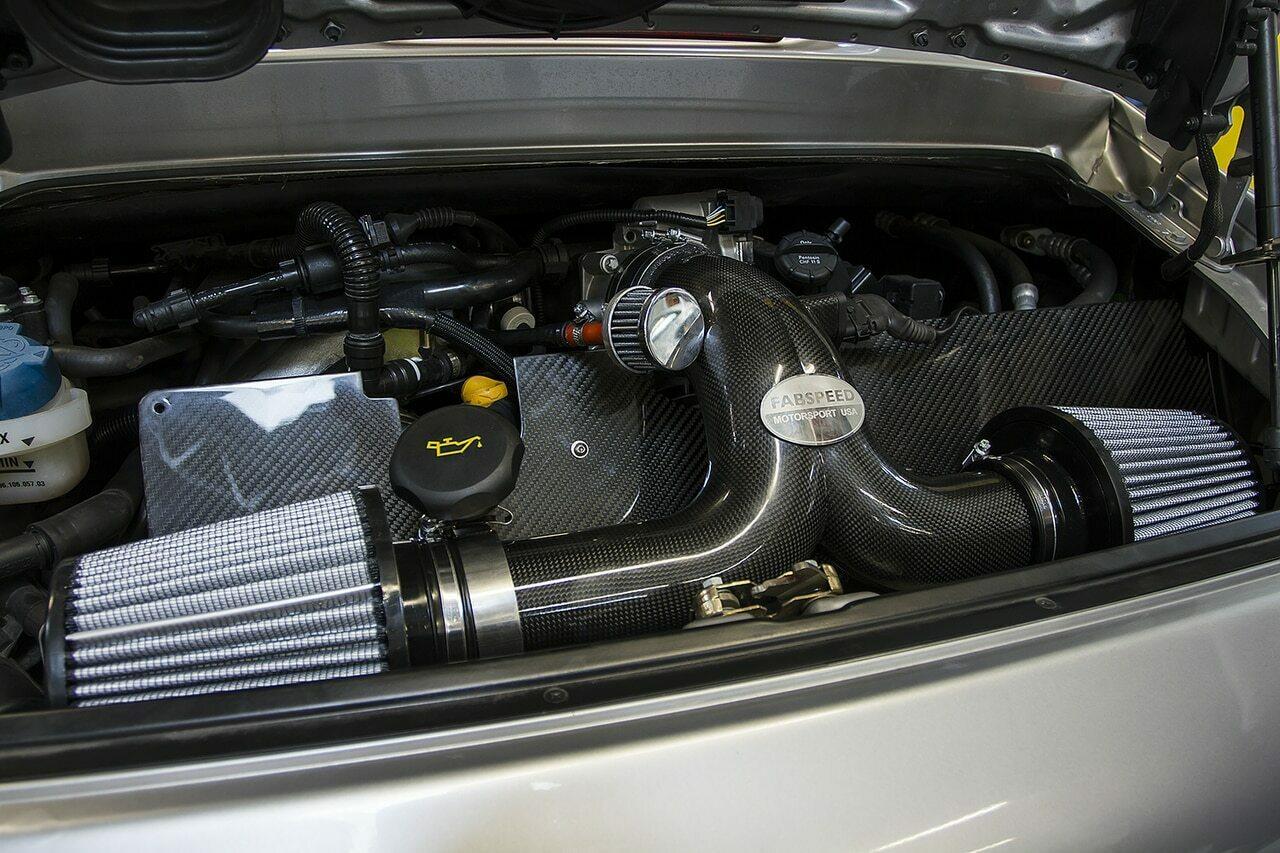 Fabspeed Porsche 996 Carrera Carbon Fiber Competition Air Intake System (2000-2004) - Image 5