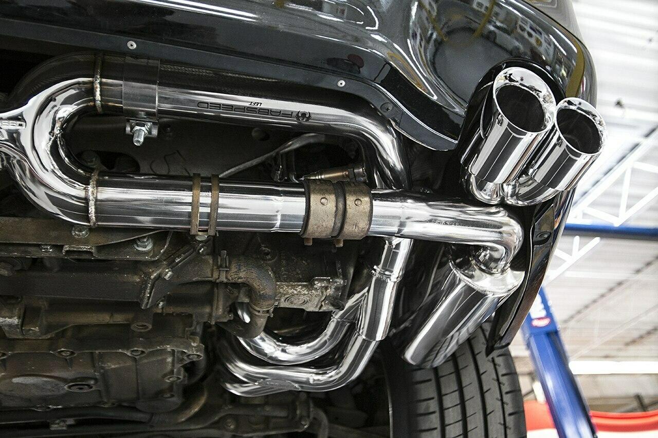 Fabspeed Porsche 996 Carrera Competition Link Pipe X-Pipe (1999-2004) - Image 4